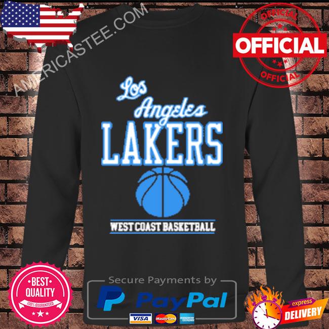Premium Lakers west coast west coast basketball shirt