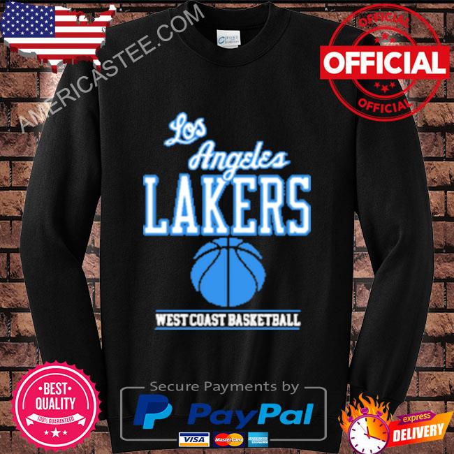 Premium Lakers west coast west coast basketball shirt