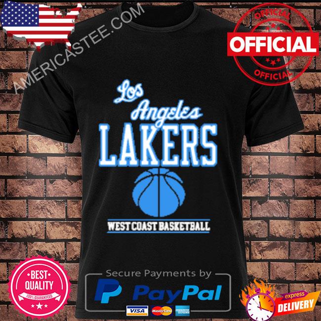 Premium Lakers west coast west coast basketball shirt