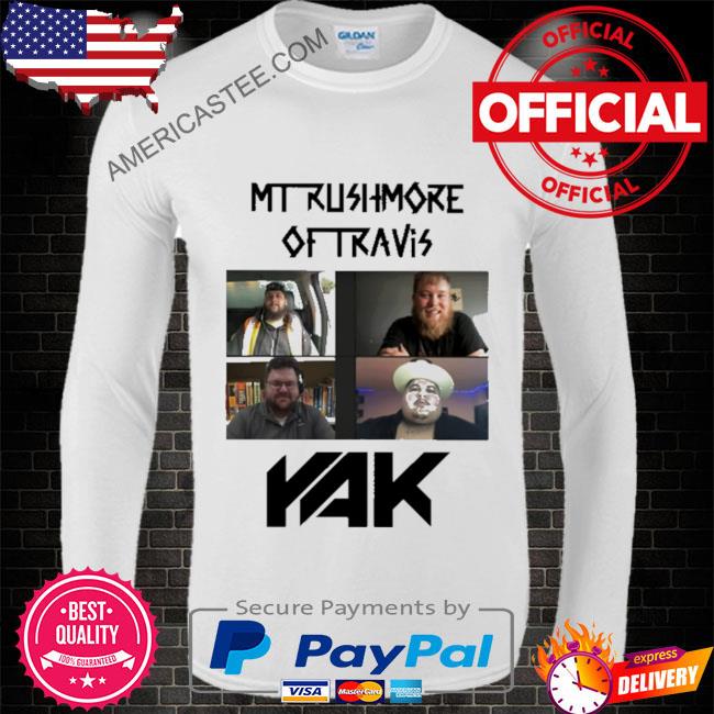Premium Mt rushmore of travis shirt