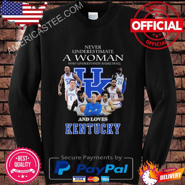 Premium Never underestimate a woman who understands football and loves kentucky wilDcats 2023 shirt