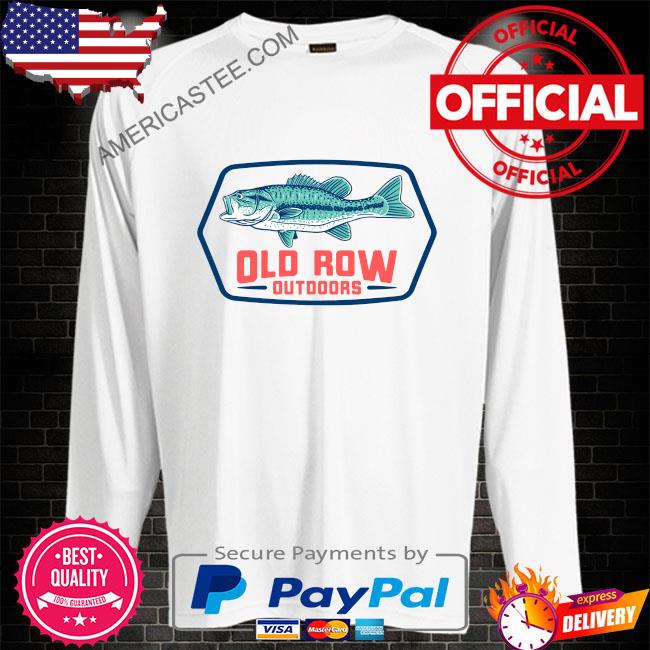Premium Old row outdoors bass badge shirt