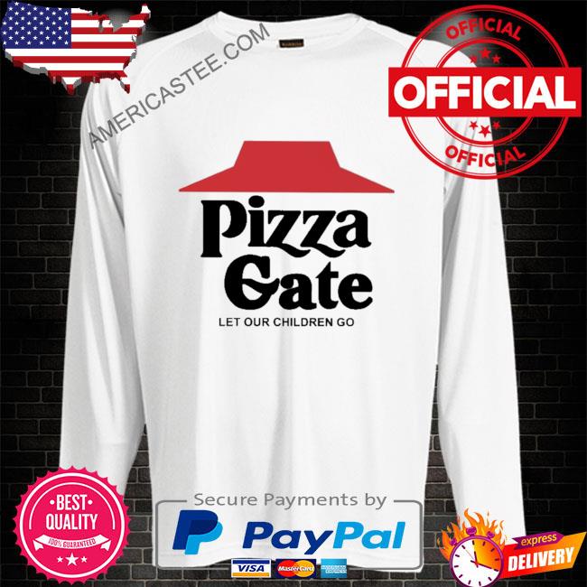 Premium Pizza gate let our children go shirt