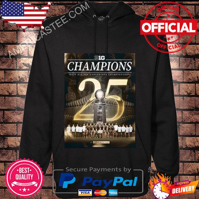 Premium Purdue basketball big champions most big ten conference championships shirt
