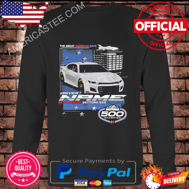 Premium Ricky Stenhouse Jr. Checkered Flag Youth 2023 Daytona 500 Champion T-Shirt