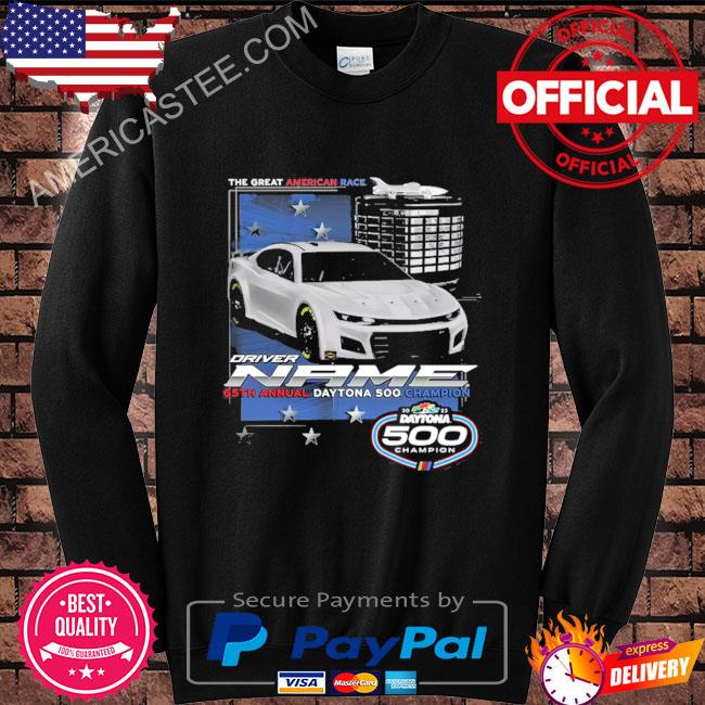 Premium Ricky Stenhouse Jr. Checkered Flag Youth 2023 Daytona 500 Champion T-Shirt