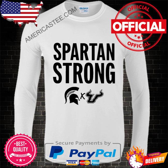 Premium South florida michigan state spartan strong shirt