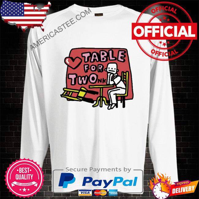 Premium Table for twonk shirt