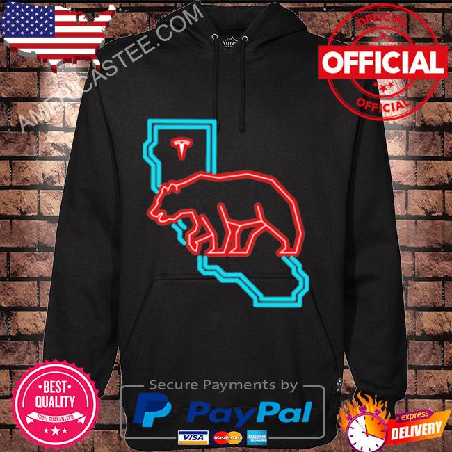 Premium Tesla usa engineering hq California bear shirt