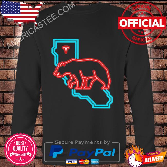 Premium Tesla usa engineering hq California bear shirt