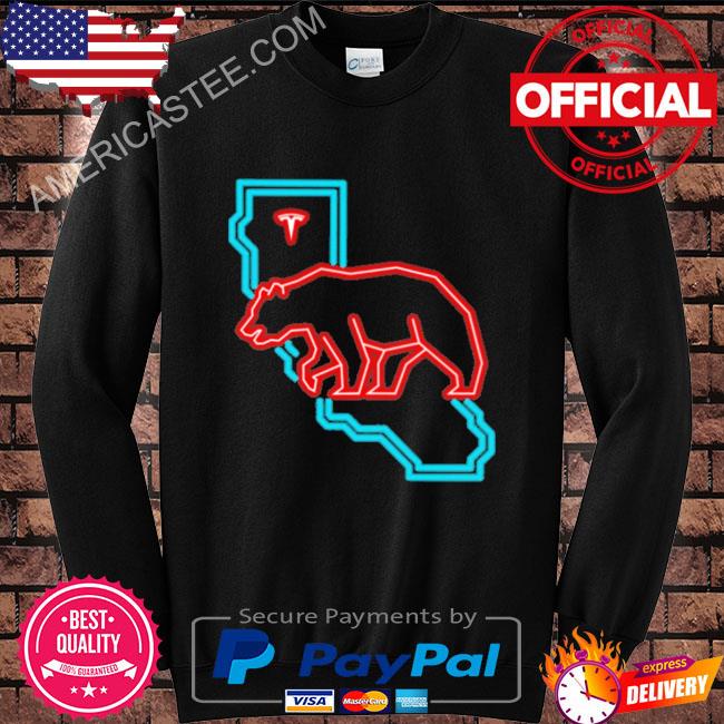 Premium Tesla usa engineering hq California bear shirt