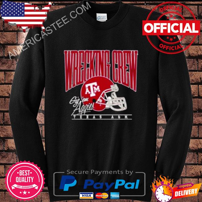 Premium Wrecking Crew Texas A&M Football Gig Em Aggies Shirt
