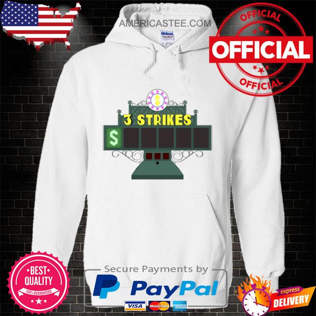 Price Is Right Three Strikes Game Show Tv Fan Shirt