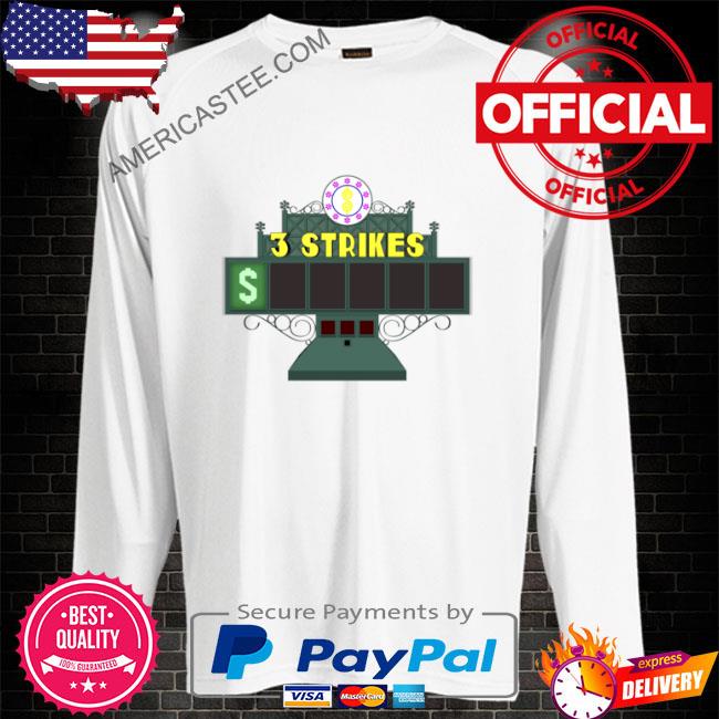 Price Is Right Three Strikes Game Show Tv Fan Shirt