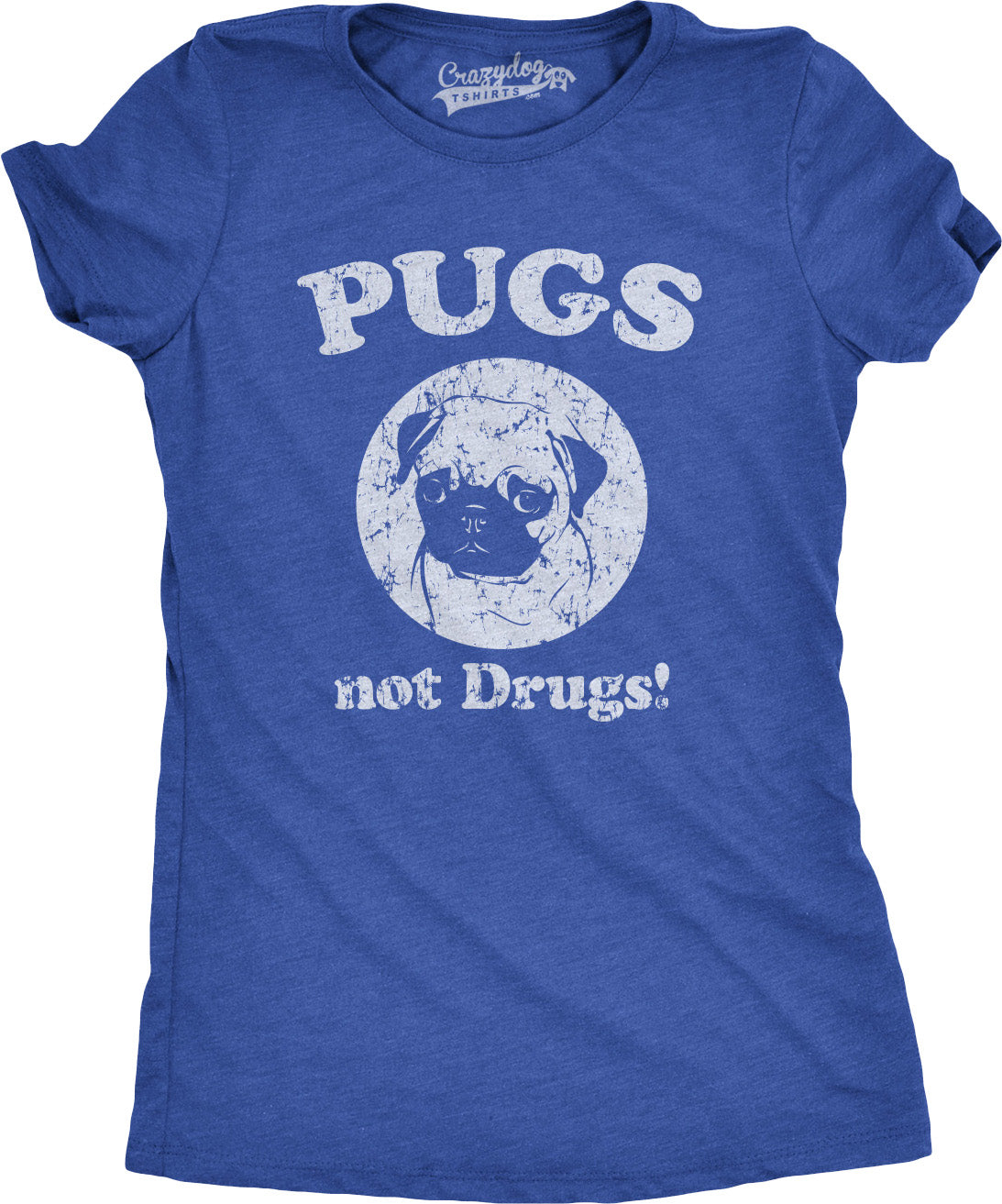 Pugs Not Drugs Women's T Shirt