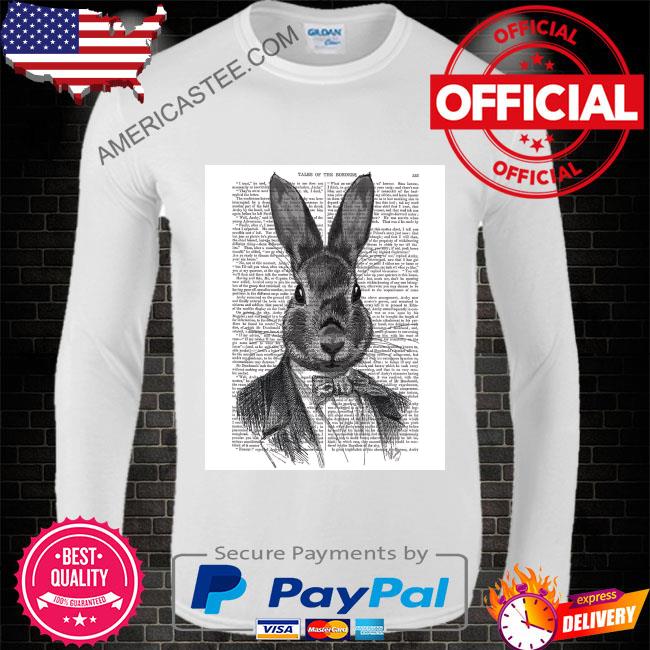 Rabbit In Suit tales of the borders shirt