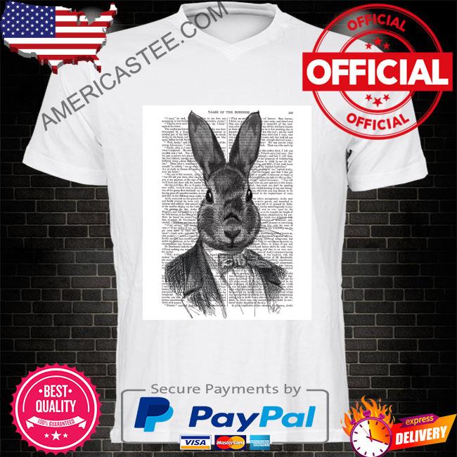 Rabbit In Suit tales of the borders shirt