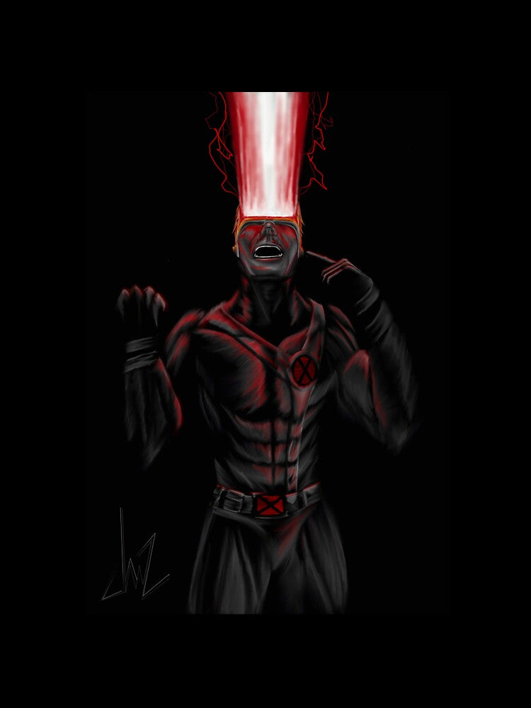 Monochrome Discipline (Cyclops) - with background by TheArtOfChaz