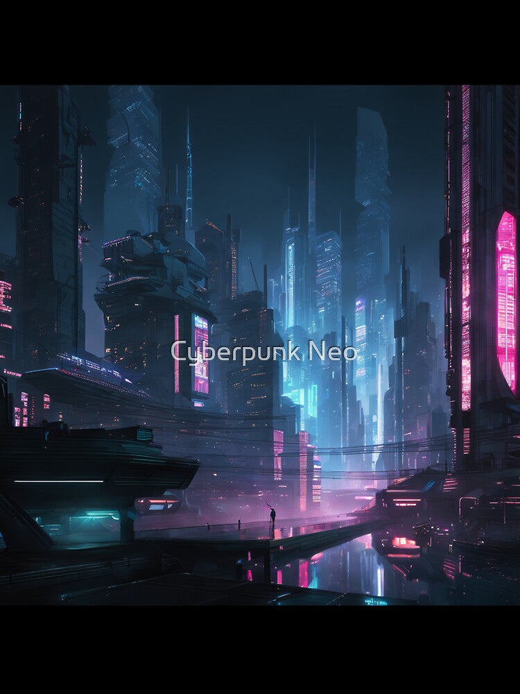 Cyberpunk Night City Art #10 by Cyberpunk Neo T-Shirts, Hoodie, Sweatshirt | BlankRebels.com (Image 3)