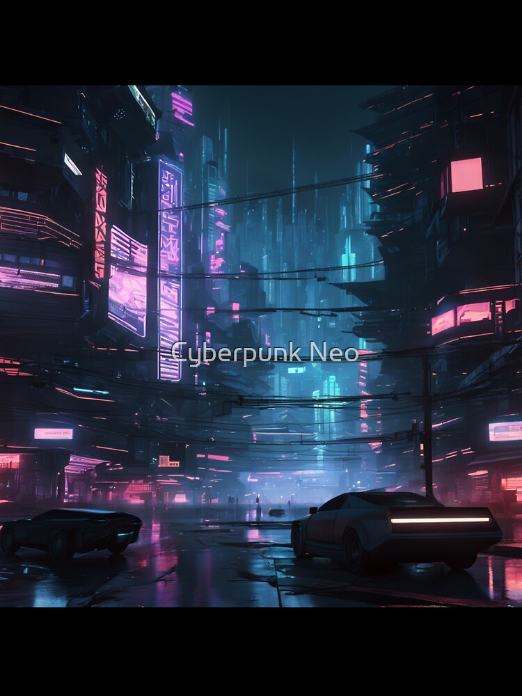 Cyberpunk Night City Art #11 by Cyberpunk Neo T-Shirts, Hoodie, Sweatshirt | BlankRebels.com (Image 3)