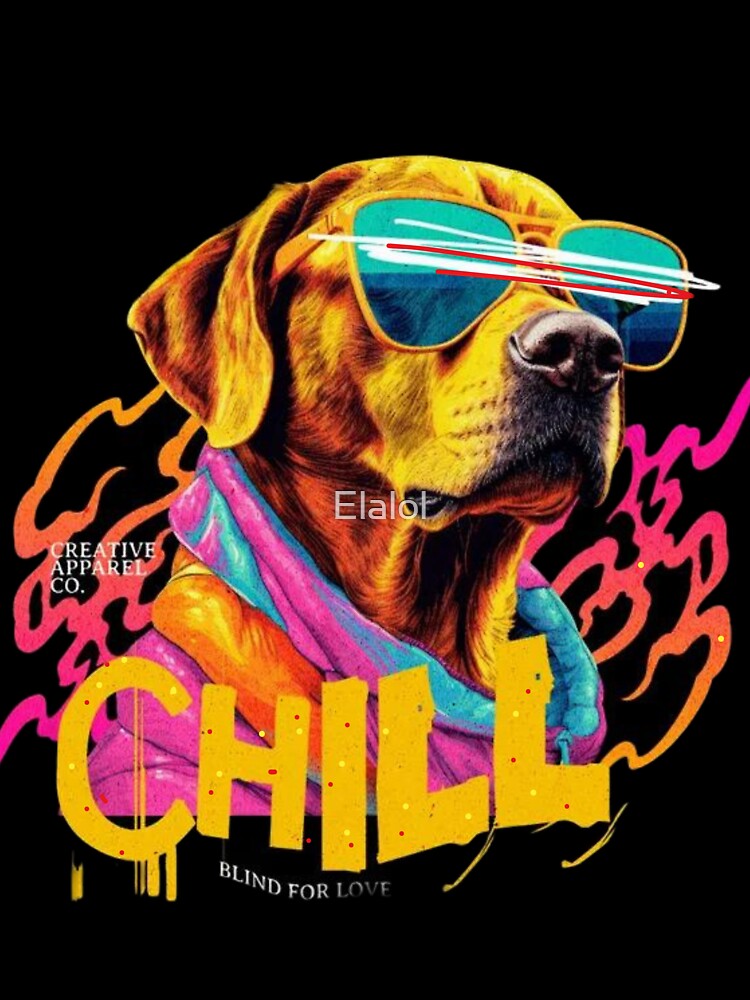 Classic Dog T-Shirt by Elalol Hoodie, Sweatshirt | BlankRebels.com (Image 3)