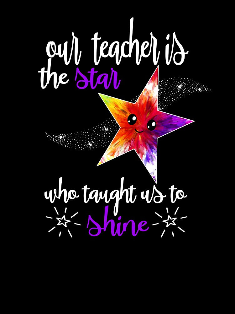 Teacher Appreciation Day Gift Cute Teacher Star Design by Sapphire Star T-Shirts, Hoodie, Sweatshirt (Image 3)