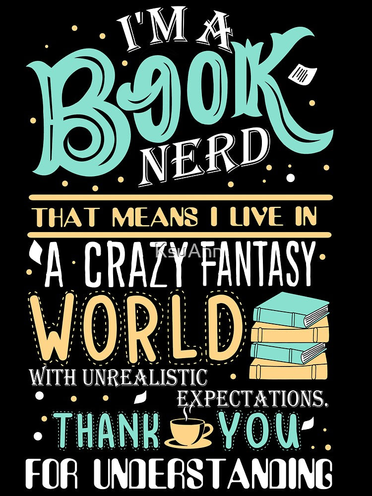 Book Nerd by KsuAnn T-Shirts, Hoodie, Sweatshirt | BlankRebels.com (Image 3)