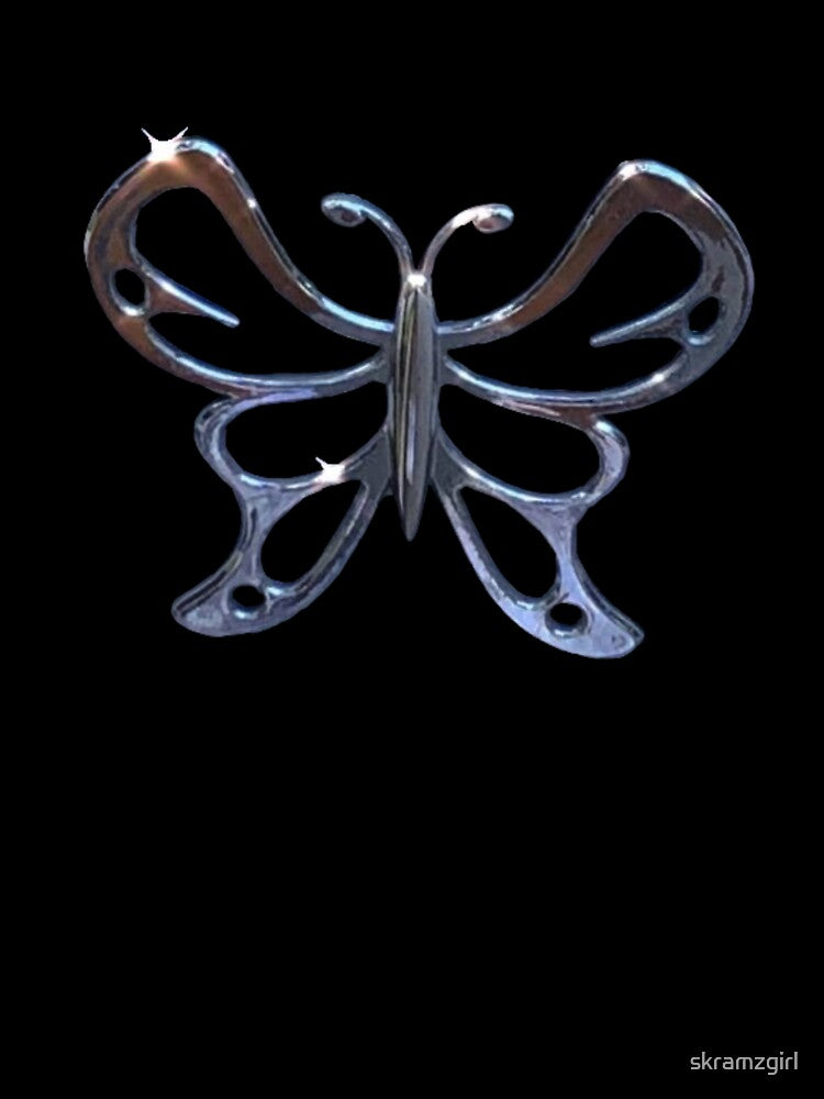 chrome butterfly by skramzgirl T-Shirts, Hoodie, Sweatshirt | BlankRebels.com (Image 3)