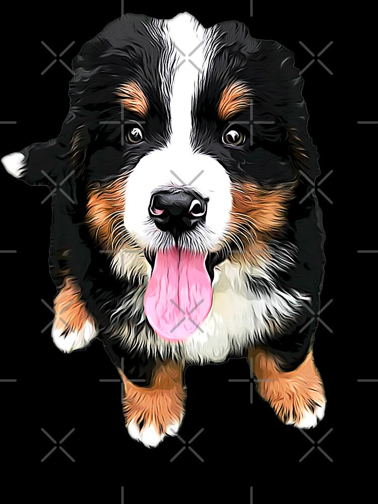 Bernese Mountain Dog Cute Puppy Dog by Elarex T-Shirts, Hoodie, Sweatshirt | BlankRebels.com (Image 3)