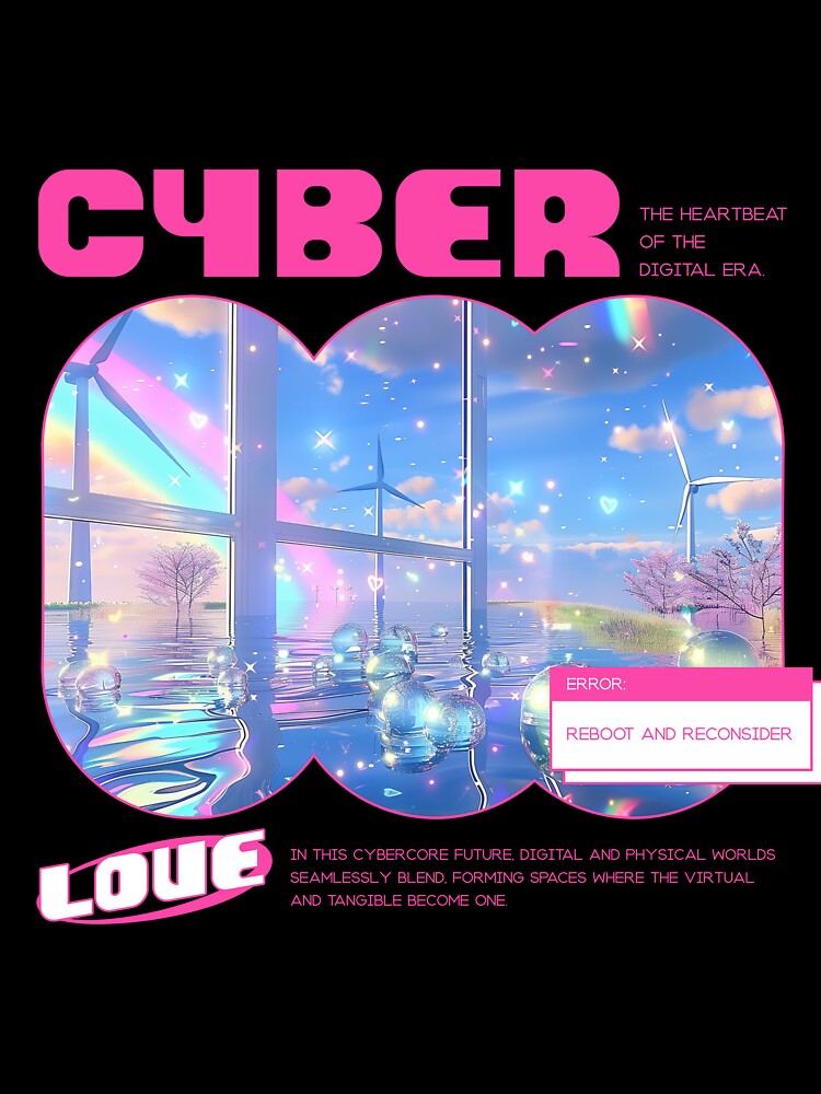 Cyber by Eccentriquee T-Shirts, Hoodie, Sweatshirt | BlankRebels.com (Image 3)