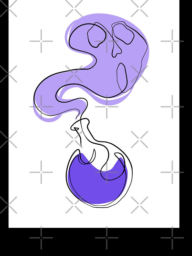 Poison or potion - Minimal line art by InspiRin T-Shirts, Hoodie, Sweatshirt | BlankRebels.com (Image 3)