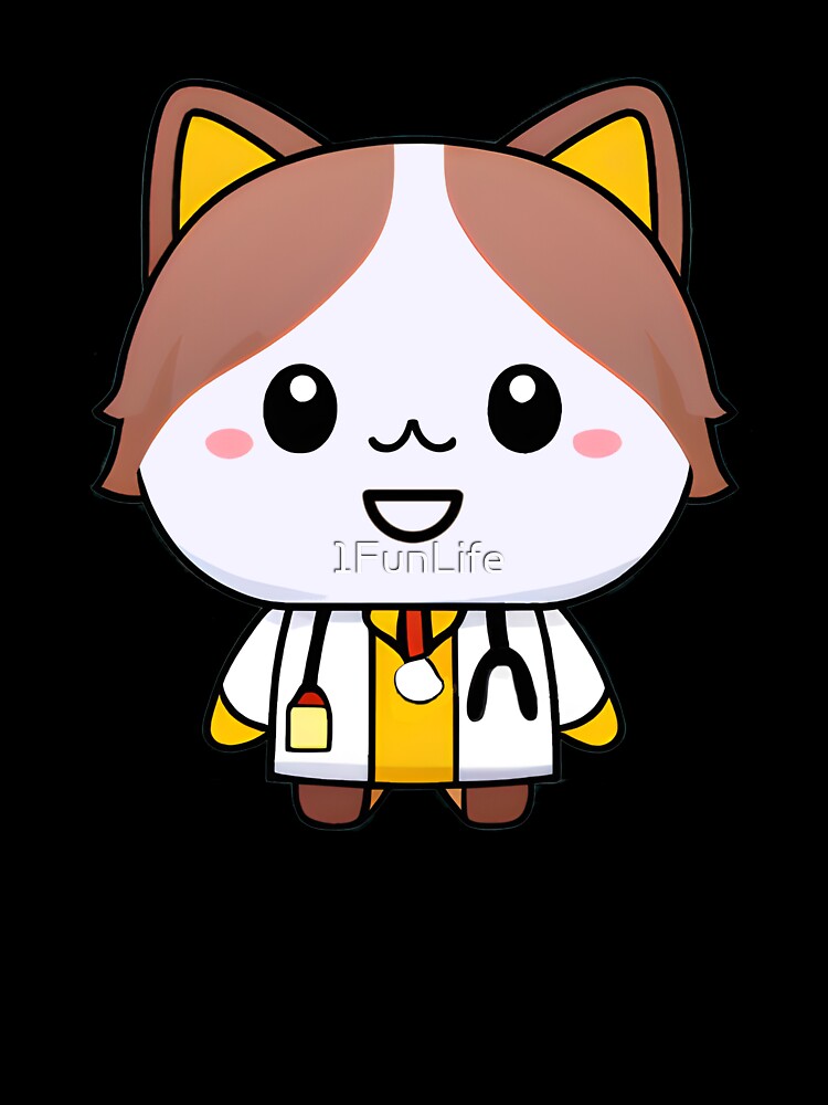 Kawaii Cat Doctor Cute Fun Call 24 7 T-Shirts, Hoodie, Sweatshirt