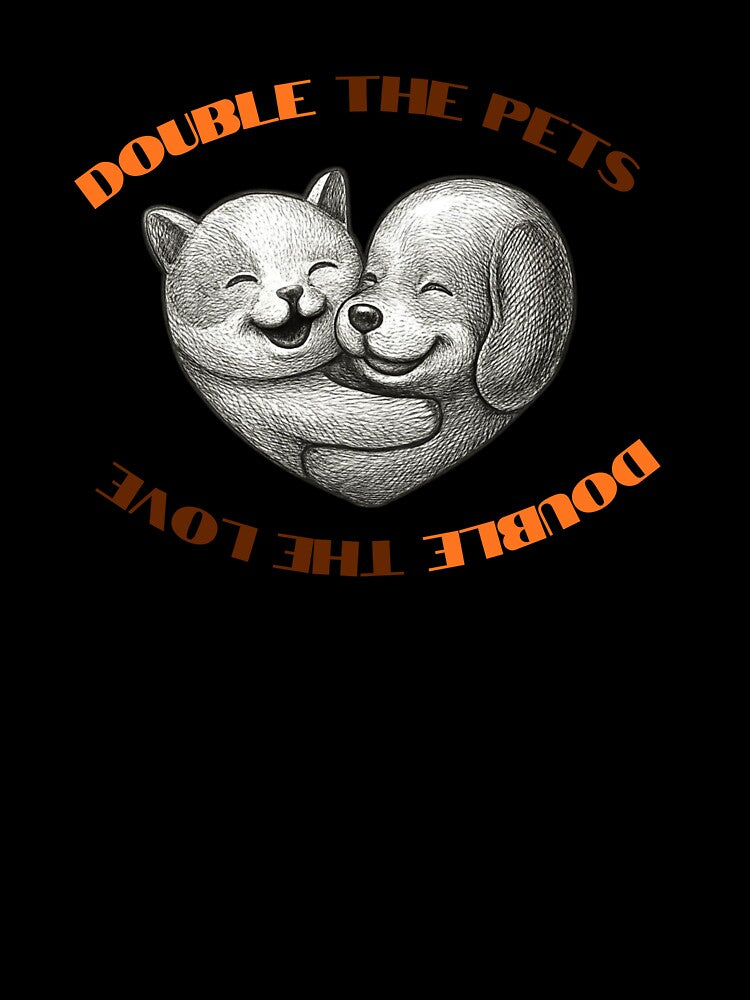 Double Pets Double Love T-Shirts, Hoodie, Sweatshirt