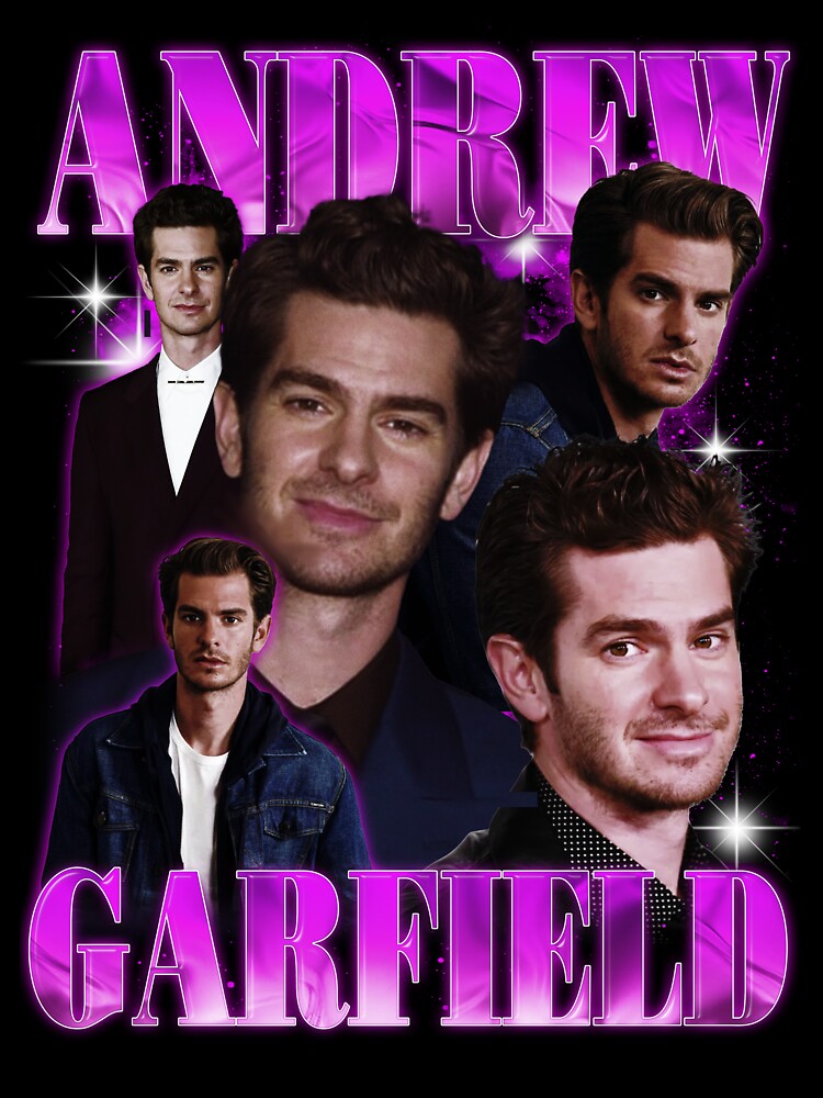 Andrew Garfield Vintage Retro 90s bootleg design by SammysTees T-Shirts, Hoodie, Sweatshirt | BlankRebels.com (Image 3)