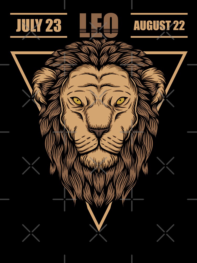 LEO STAR SIGN | LEO ZODIAC SIGN by PSYNOVA T-Shirts, Hoodie, Sweatshirt | BlankRebels.com (Image 3)