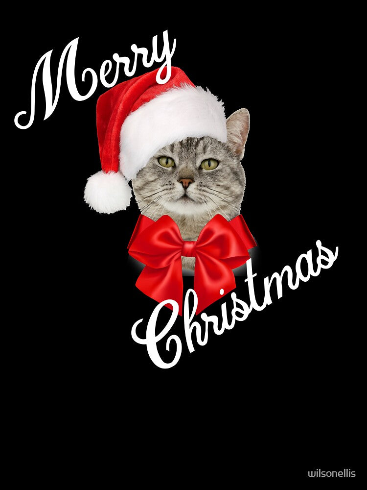 Holiday Cat Santa by wilsonellis