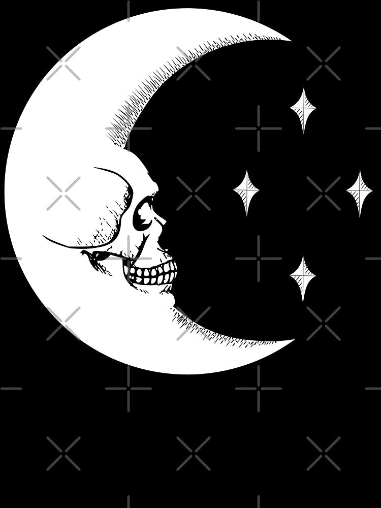 Skull Moon by RavenWake T-Shirts, Hoodie, Sweatshirt | BlankRebels.com (Image 3)