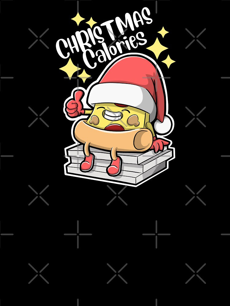 Christmas Calories - Pizza by The magic  Yellow bus T-Shirts, Hoodie, Sweatshirt | BlankRebels.com (Image 3)