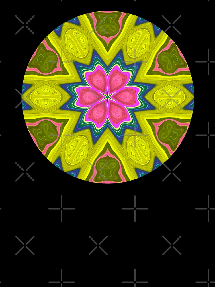 Curly Clover  Mandala by Blu Happiness T-Shirts, Hoodie, Sweatshirt | BlankRebels.com (Image 3)