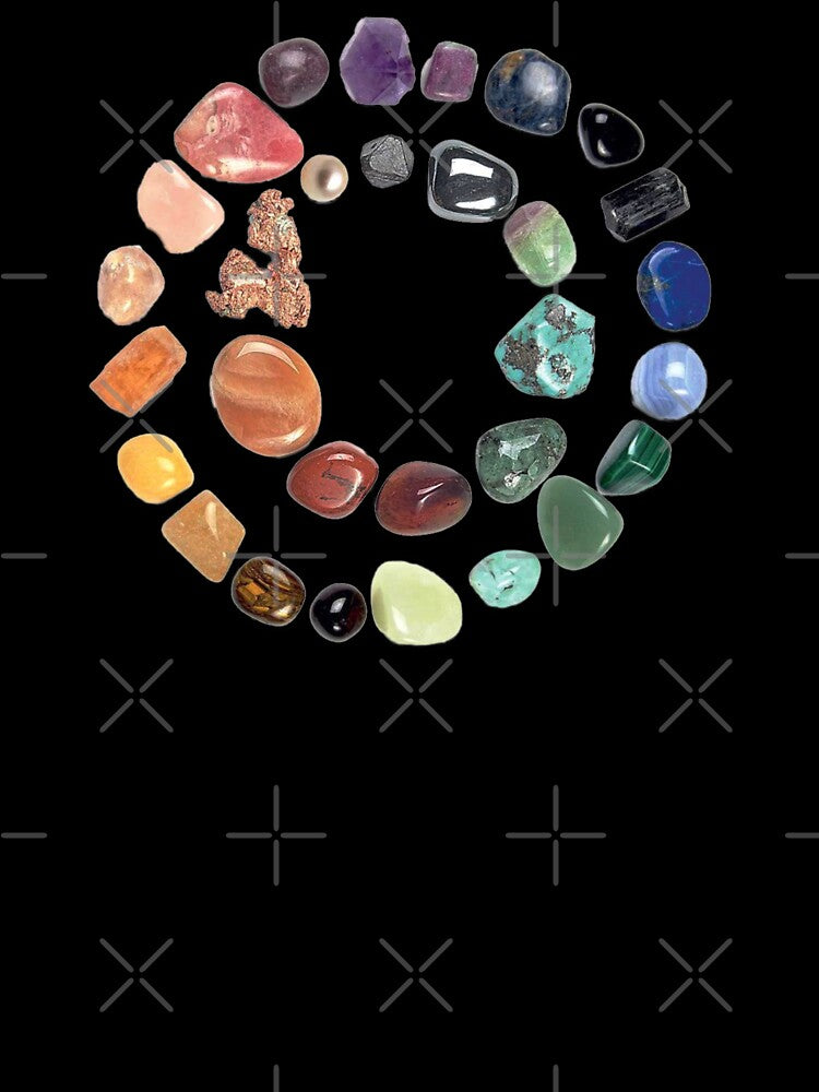 Healing Stones - Chakras by RoAnYo T-Shirts, Hoodie, Sweatshirt | BlankRebels.com (Image 3)