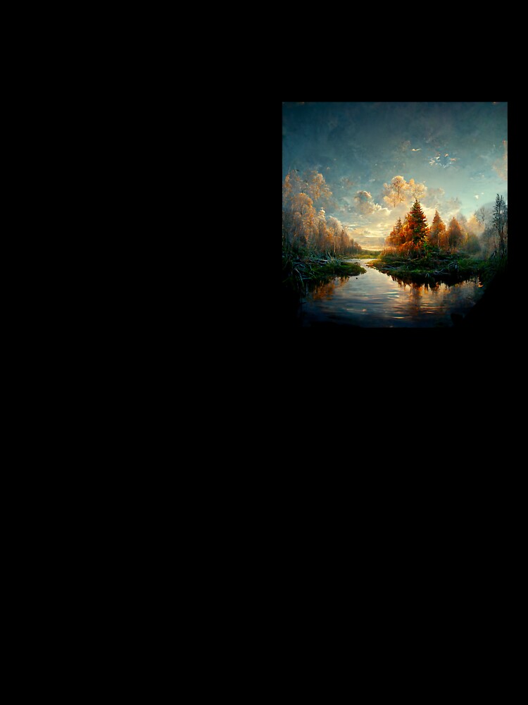 Nature fantasy hyper realistic Painting by Himanshu Matu T-Shirts, Hoodie, Sweatshirt | BlankRebels.com (Image 3)