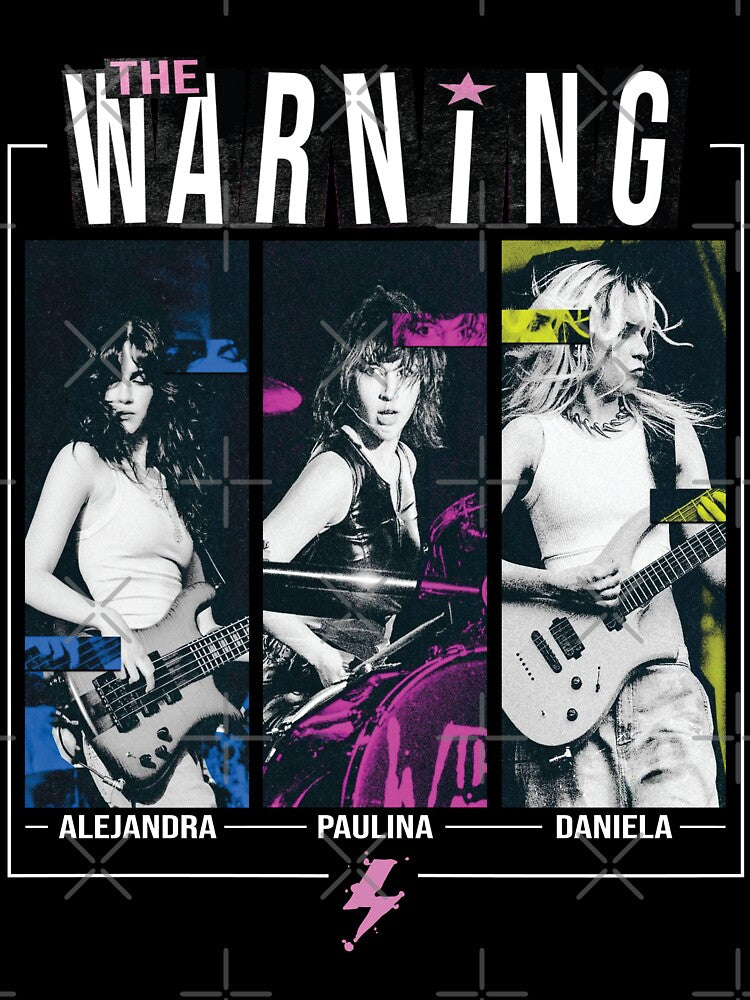 The Warning tri color concert design by LupinStore04