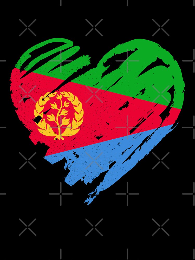 I Love Eritrea - ኣነ ንኤርትራ የፍቅራ by feether-store