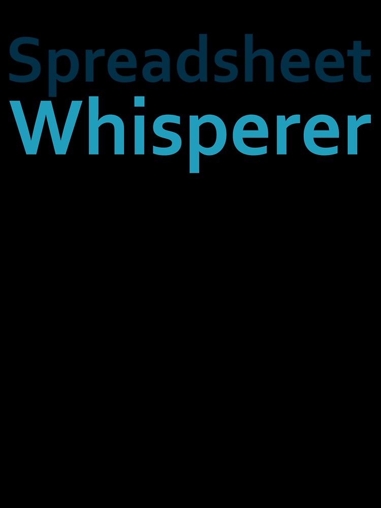 The Spreadsheet Whisperer by Geek-Cat2000