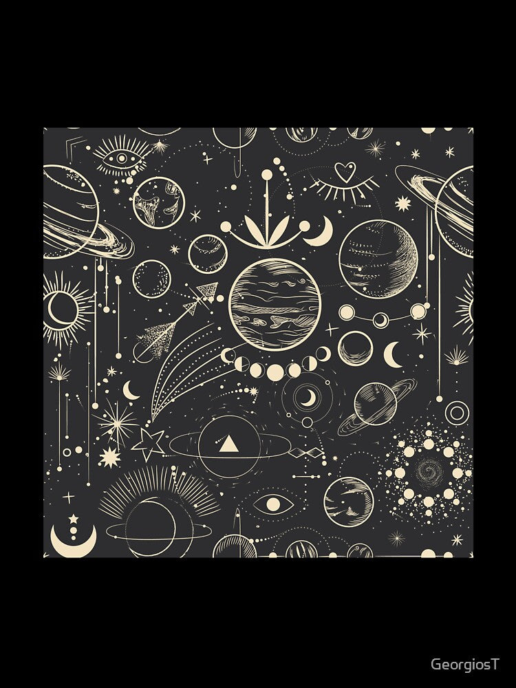 Moon Phases Esoteric by GeorgiosT T-Shirts, Hoodie, Sweatshirt | BlankRebels.com (Image 3)