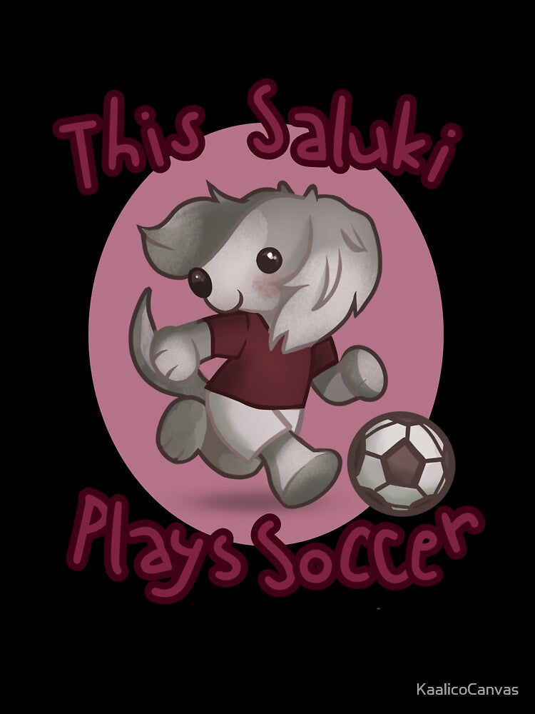 This Saluki Plays Soccer! by KaalicoCanvas