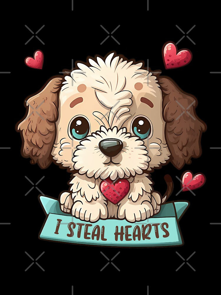 I Steal Hearts Dog Lover Valentine Day Dog by Vexel Studio T-Shirts, Hoodie, Sweatshirt | BlankRebels.com (Image 3)