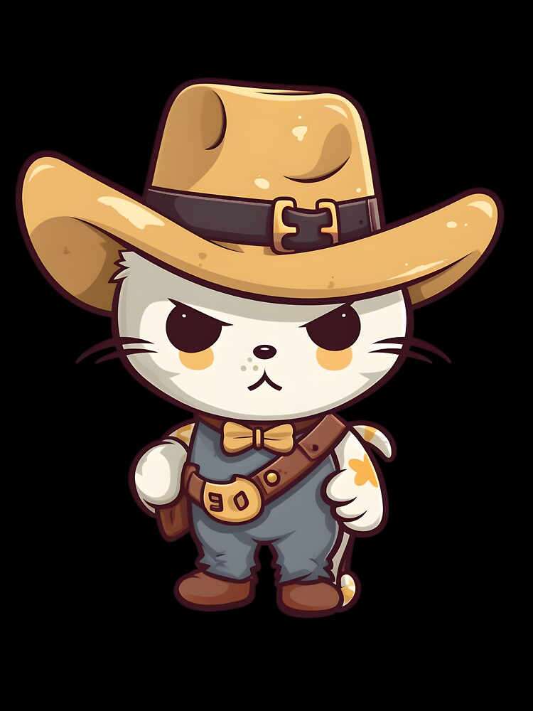 Cowboy cat hat by Zoondertt T-Shirts, Hoodie, Sweatshirt | BlankRebels.com (Image 3)