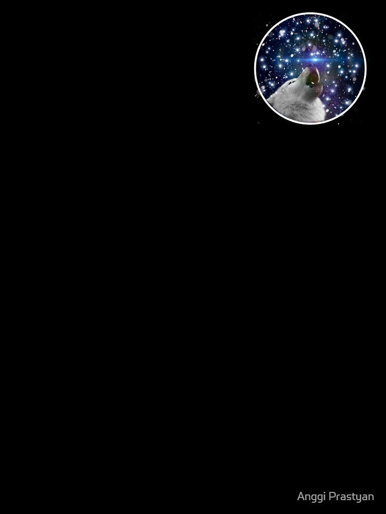 Animals galaxy wolf by Anggi Prastyan T-Shirts, Hoodie, Sweatshirt | BlankRebels.com (Image 3)