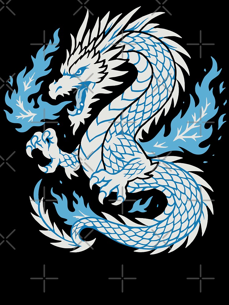 Ice Dragon by theOne_Design T-Shirts, Hoodie, Sweatshirt | BlankRebels.com (Image 3)